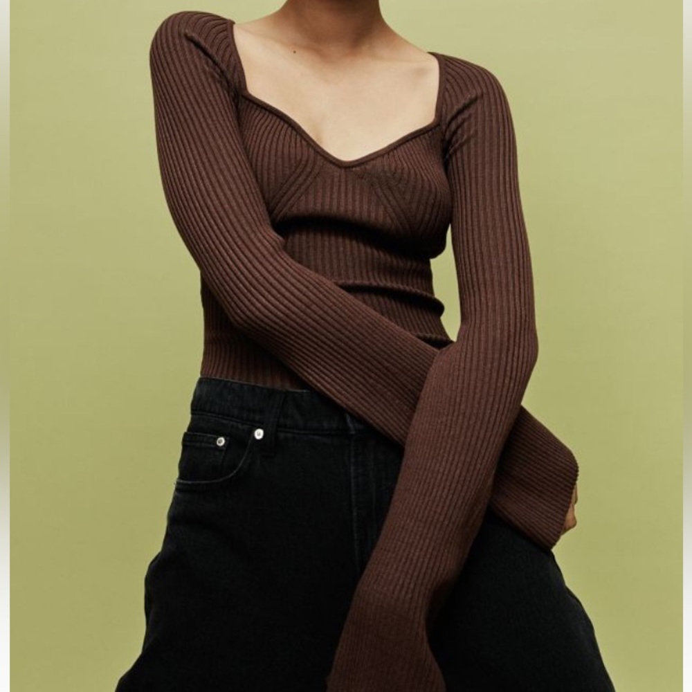 H&M nwot ribbed sweater